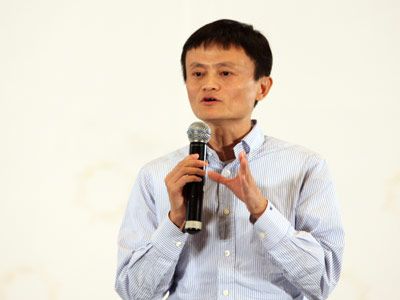 阿里巴巴集團董事局主席馬云(來源:新浪財經(jīng) 陳鑫 攝)